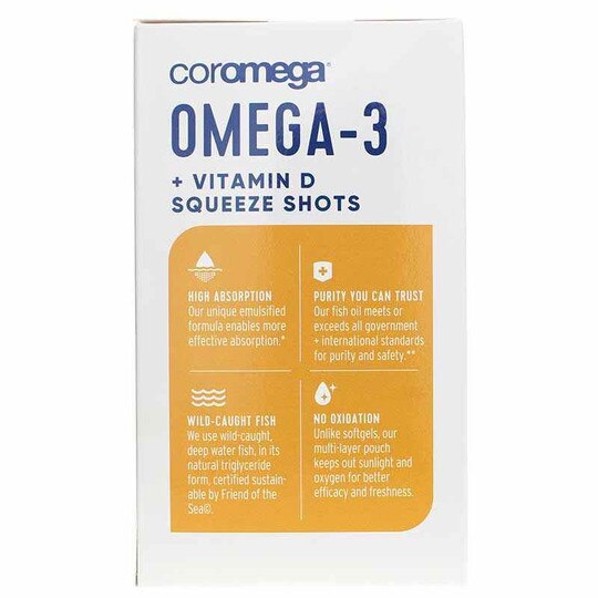 Omega-3 Tropical Squeeze + D, COM